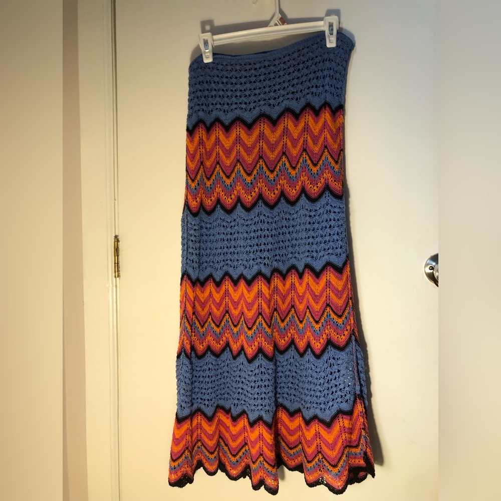 Crochet, maxi skirt, size medium